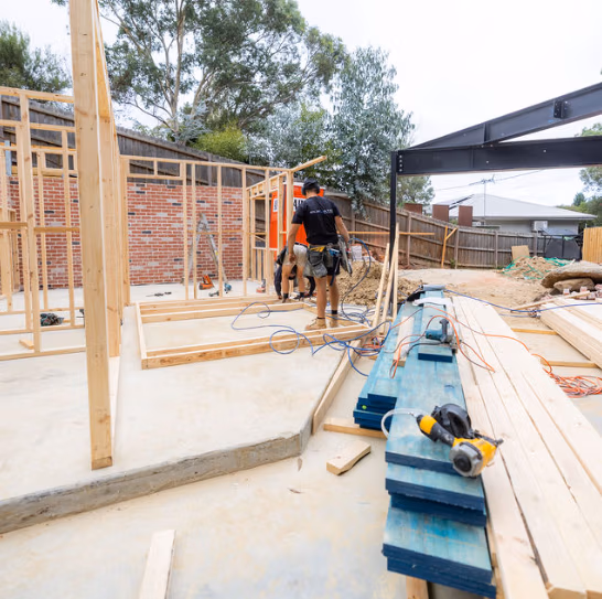 custom built home in Melbourne