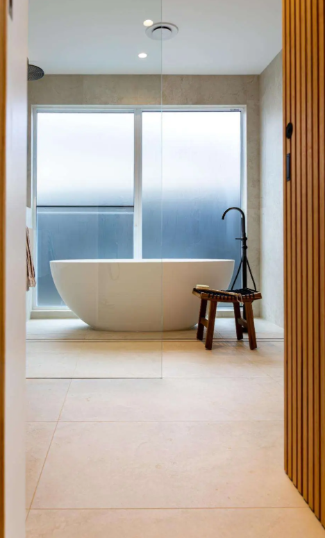 Contemporary bathroom renovation